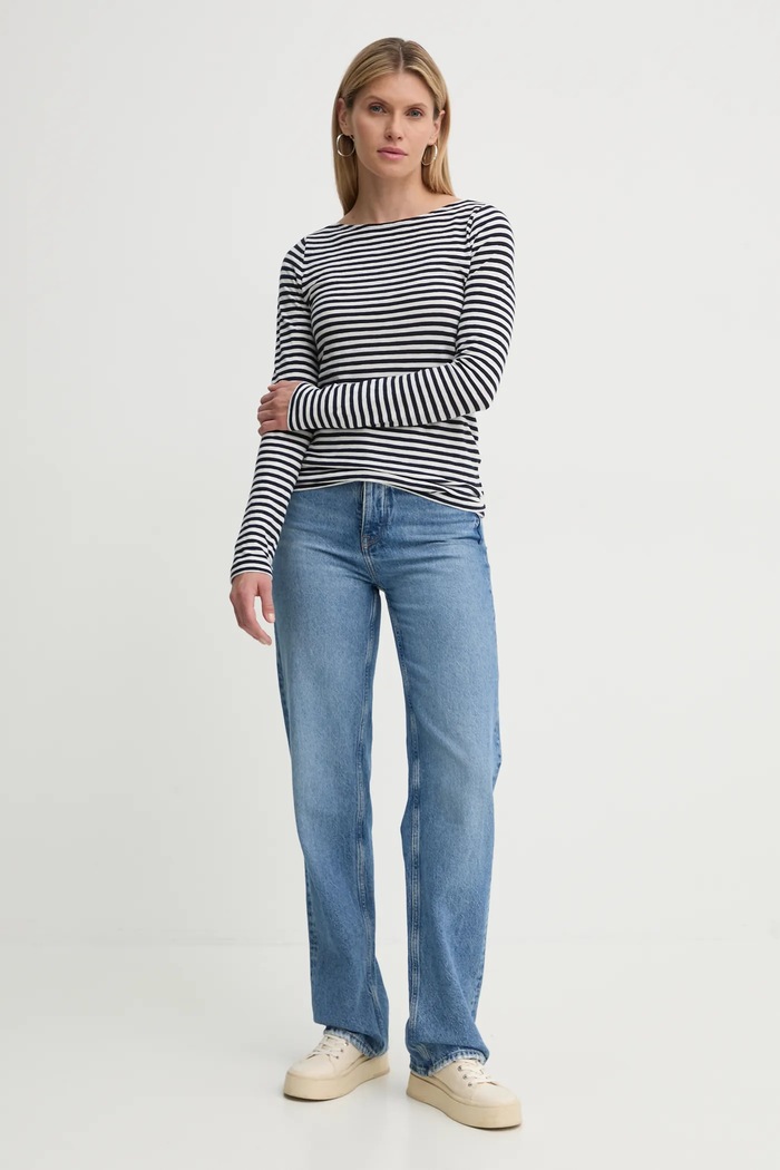 Marc O'Polo longsleeve B01219652597 črna AA00