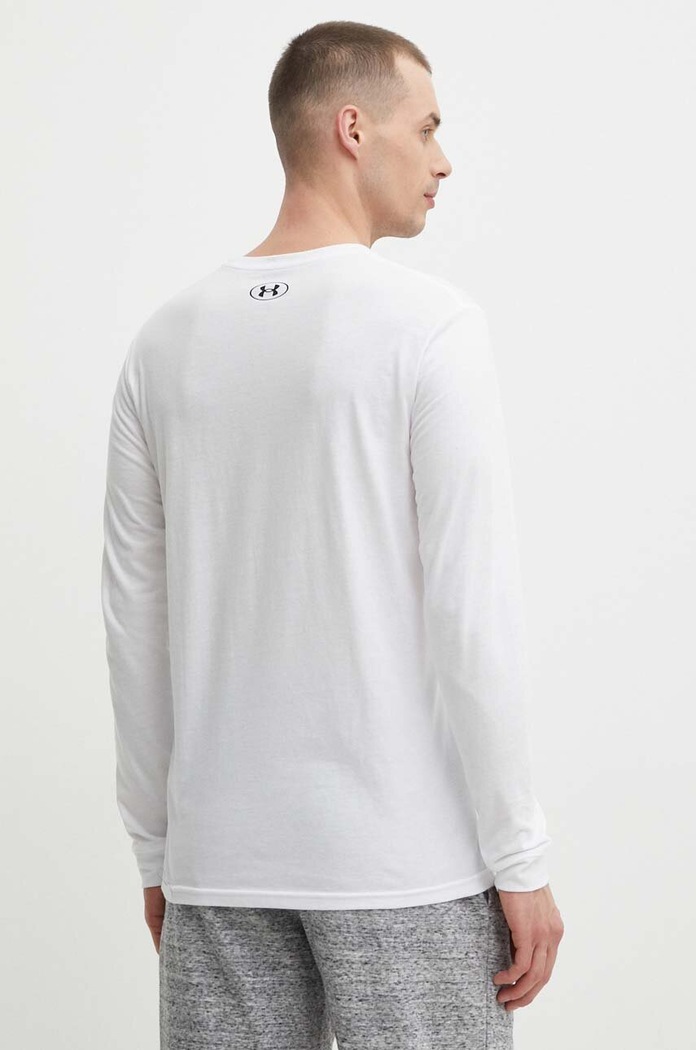 Oblečení Tričko s dlouhým rukávem Under Armour 1329585 bílá