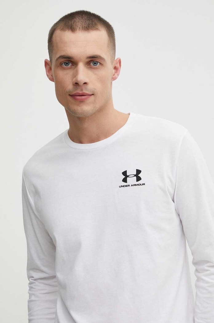 Tričko s dlouhým rukávem Under Armour bílá 1329585
