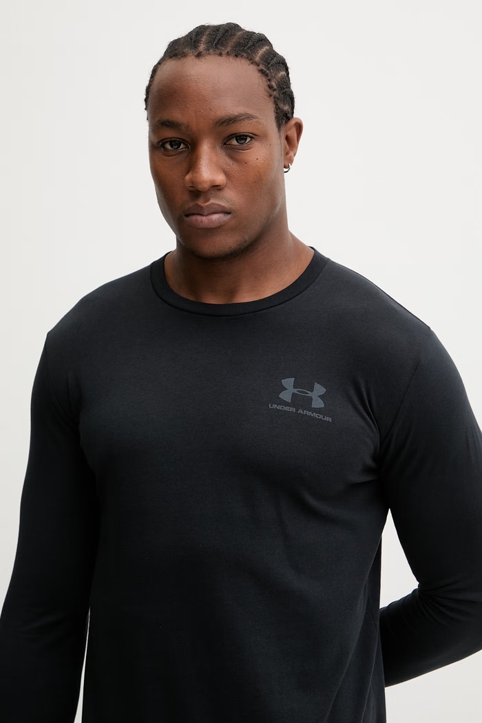 Majica z dolgimi rokavi Under Armour črna 1329585