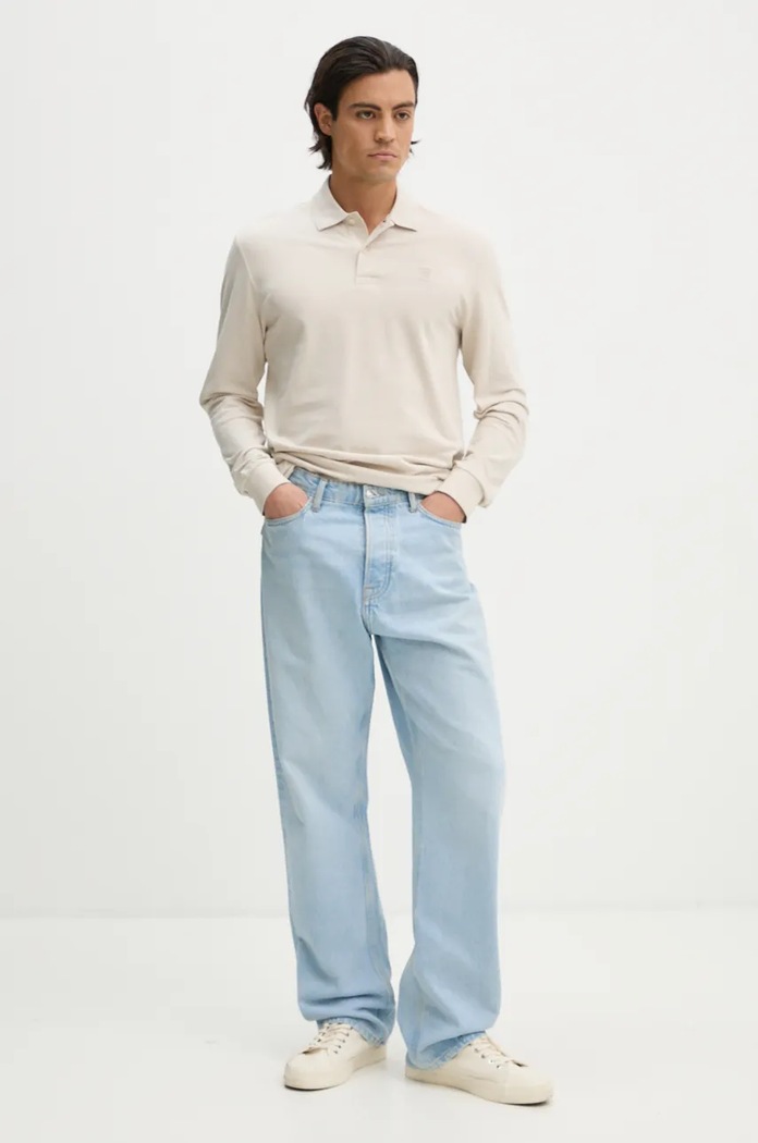 G-Star Longsleeve D14141.5864 bej AW24