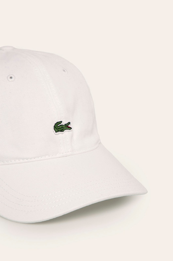 Čiapka Lacoste RK4714 biela AA00