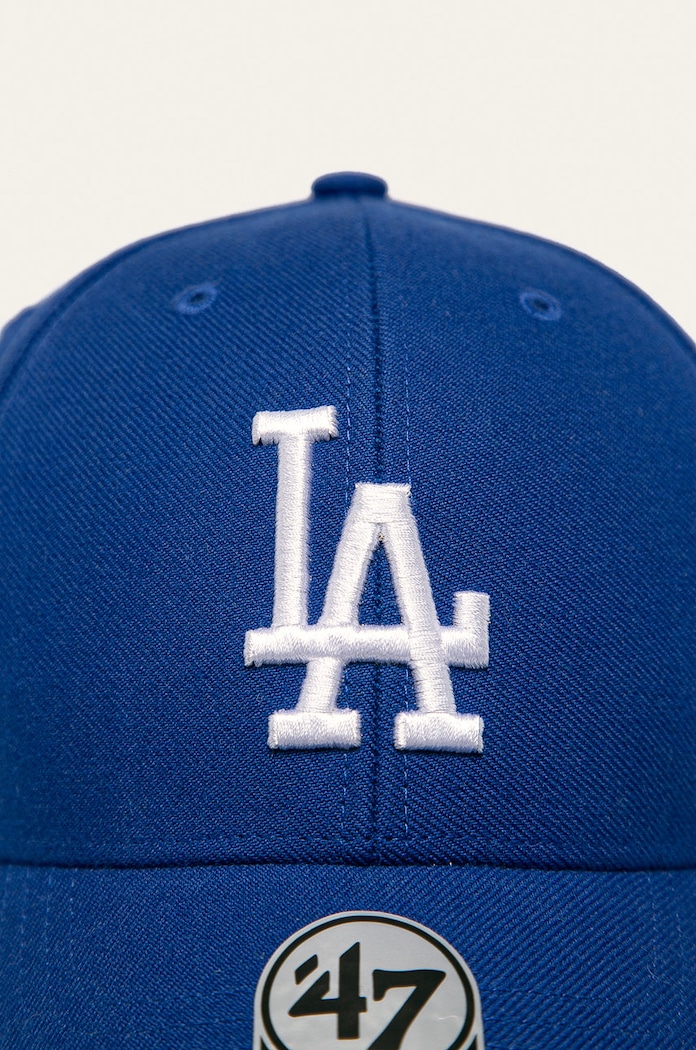Doplnky 47 brand - Čiapka MLB Los Angeles Dodgers B.MVP12WBV.RYG modrá