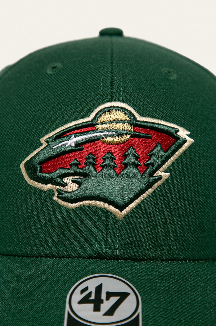 Doplnky Čiapka 47 brand NHL Minnesota Wild H.MVP29WBV.DG zelená