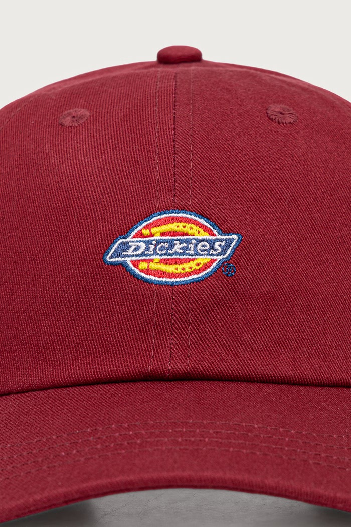 Dickies Czapka z daszkiem bawełniana DK0A4TKV bordowy AW25