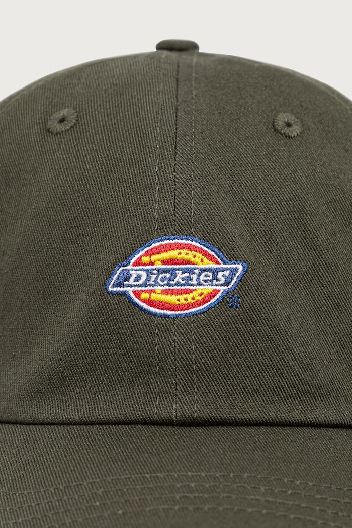 Dickies Czapka z daszkiem bawełniana DK0A4TKV zielony AW25