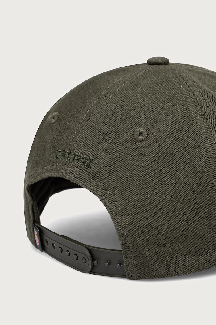 Akcesoria Dickies Czapka z daszkiem bawełniana DK0A4TKV zielony