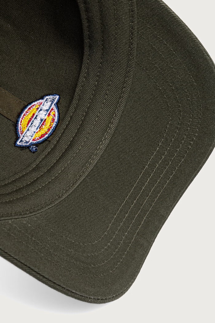 Czapka z daszkiem bawełniana Dickies DK0A4TKV zielony