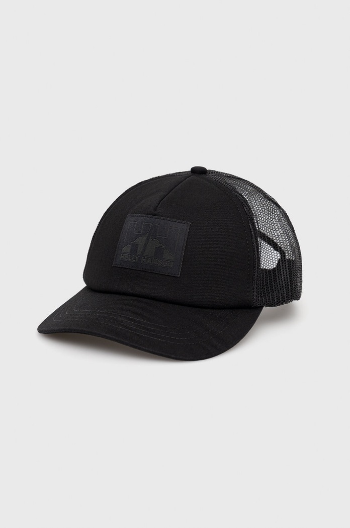 Helly Hansen czapka aplikacja czarny 67435