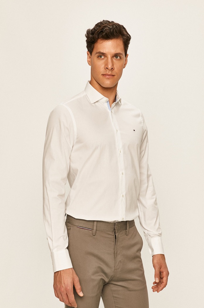 Tommy Hilfiger Tailored - Košile TT0TT06391 bílá AA00
