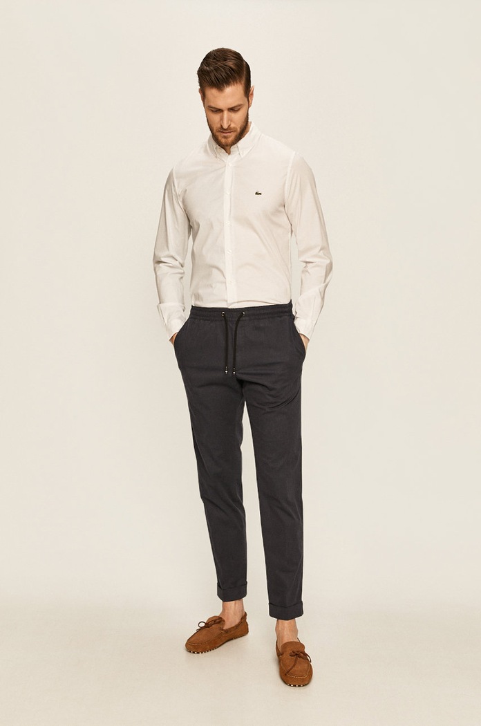 Îmbrăcăminte Lacoste - Camasa CH7221 alb