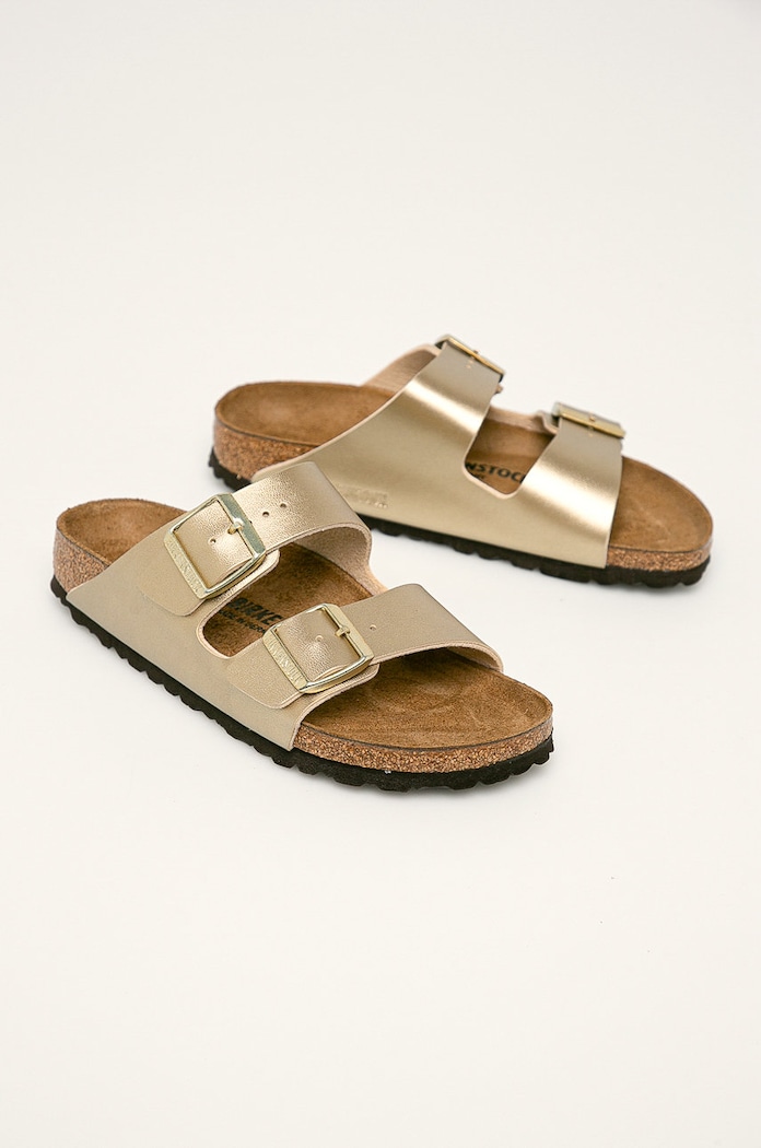 Birkenstock papucs Arizona 1016111 arany AW23