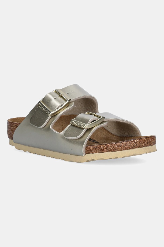 Birkenstock - Dětské pantofle Arizona zlatá 1014841
