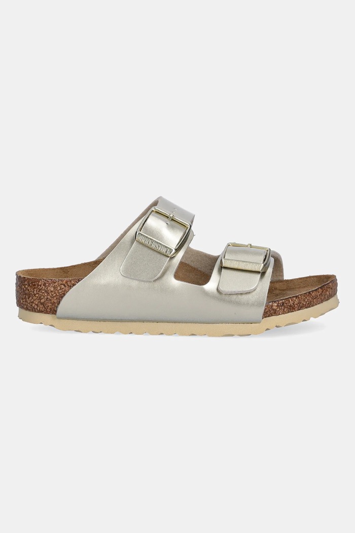 Birkenstock - Dětské pantofle Arizona 1014841 zlatá SS26