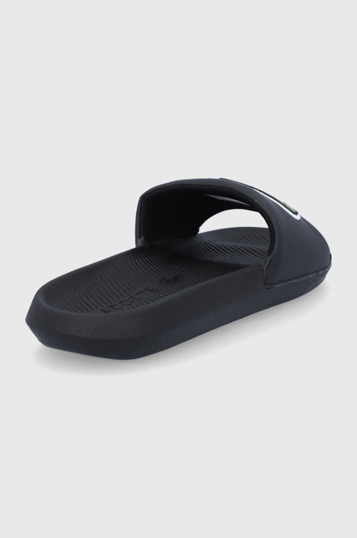 Obuwie Lacoste Klapki Croco 738CMA00731B4 738CMA00731B4 czarny