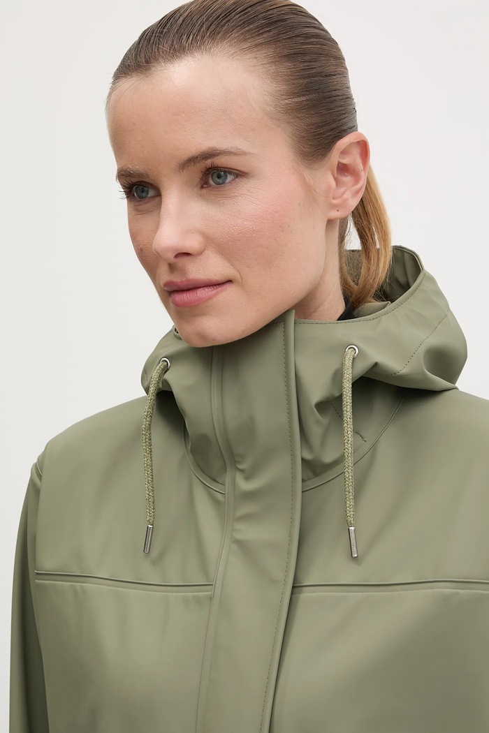 Helly Hansen kurtka przeciwdeszczowa Moss zielony 53251