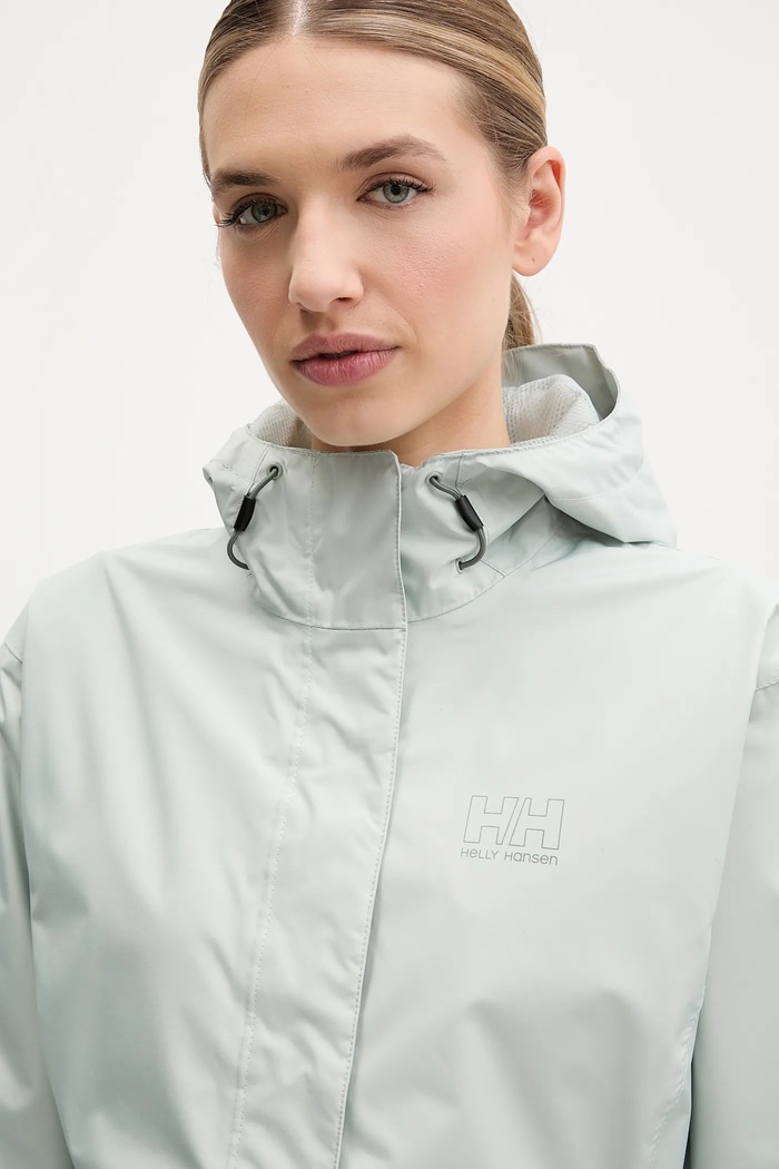 Helly Hansen kurtka przeciwdeszczowa Seven zielony 62066