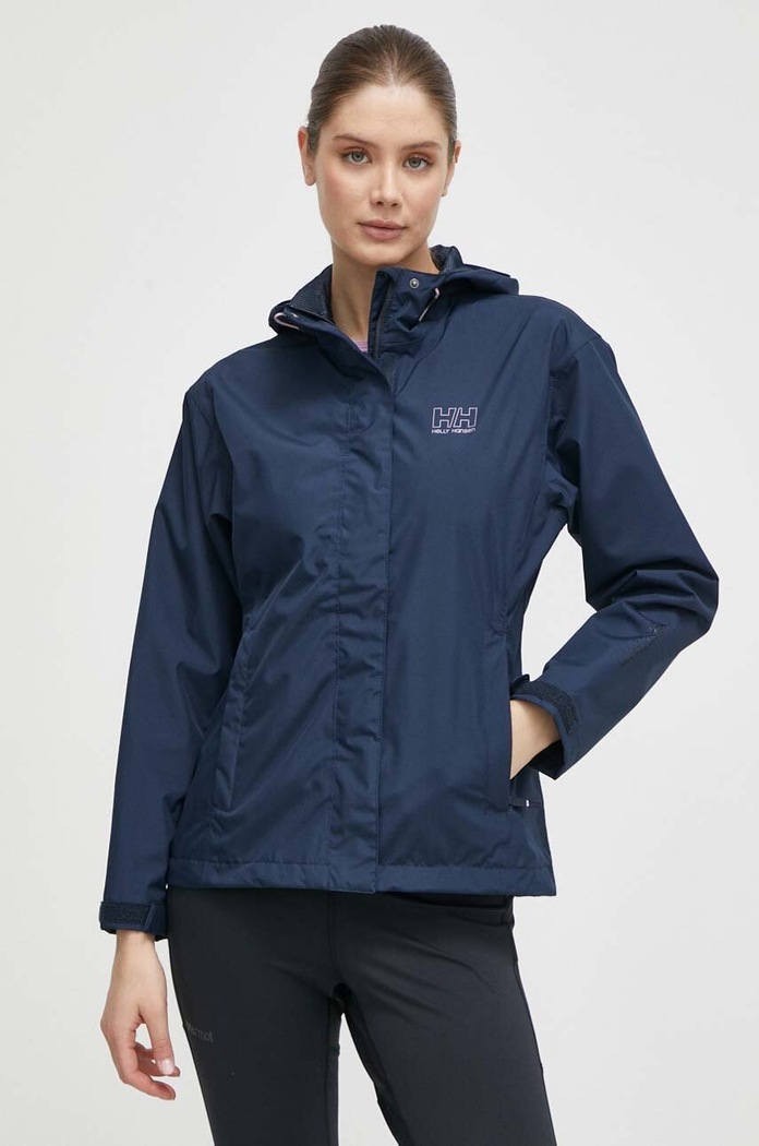 Nepremokavá bunda Helly Hansen Seven nezateplené tmavomodrá 62066