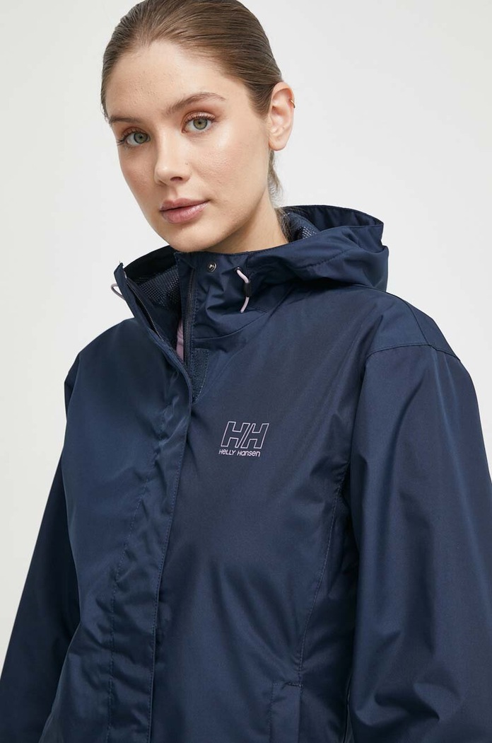 Nepremokavá bunda Helly Hansen Seven 62066 tmavomodrá