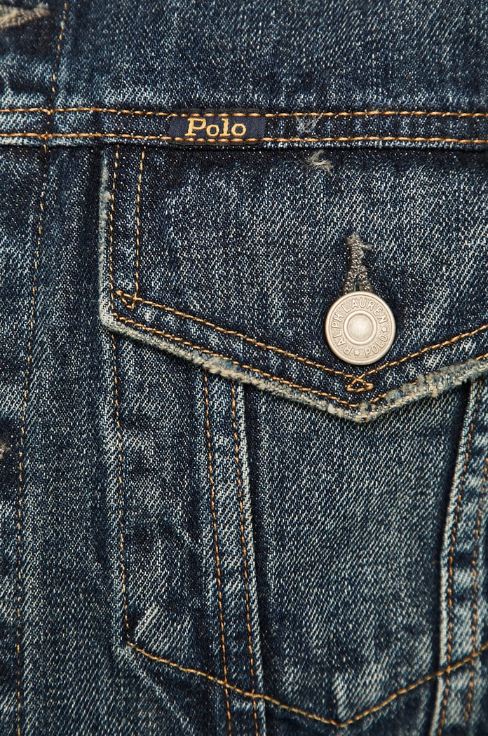 Polo Ralph Lauren jeans jakna 710673235001 modra