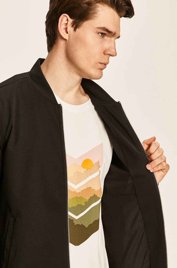 Clean Cut Copenhagen Geaca bomber CC1378.Black
