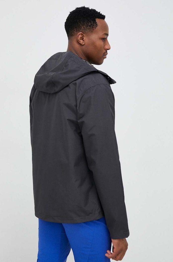 Oblečení Helly Hansen treková bunda pánská 62047 šedá