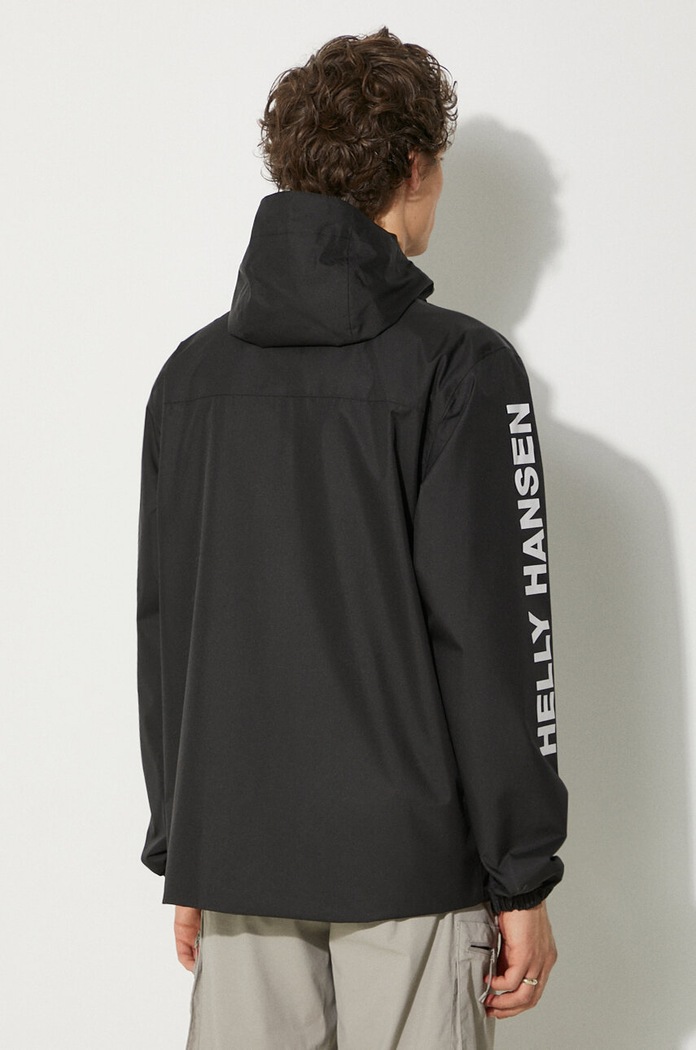 Clothing Helly Hansen rain jacket Ervik 64032 black