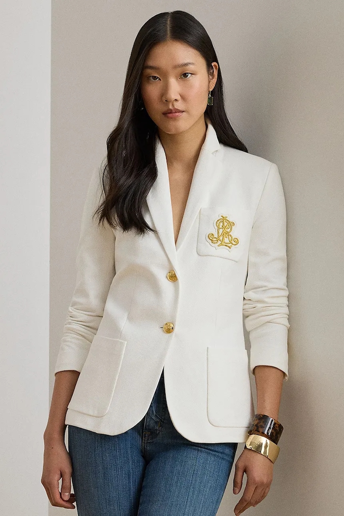 Lauren Ralph Lauren - Sako látka biela 200797305001