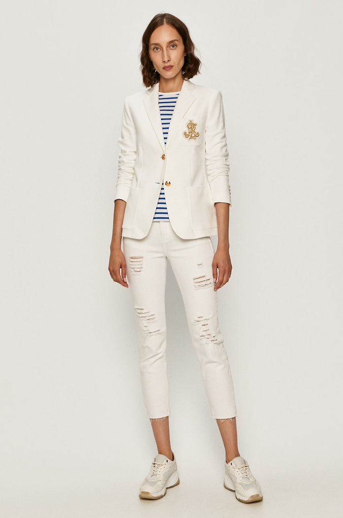 Lauren Ralph Lauren - Σακάκι 200797305001 λευκό SS25