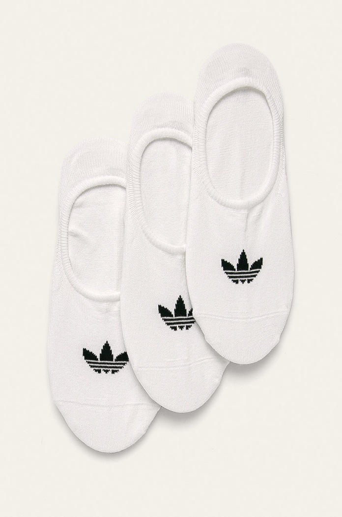 Kotníkové ponožky adidas Originals (3 pack) FM0676 krátké ponožky bílá FM0676