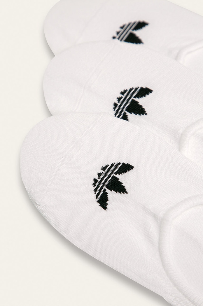 Kotníkové ponožky adidas Originals (3 pack) FM0676 FM0676 bílá AA00