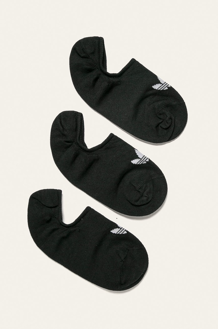 Členkové ponožky adidas Originals (3-pak) krátke ponožky čierna FM0677