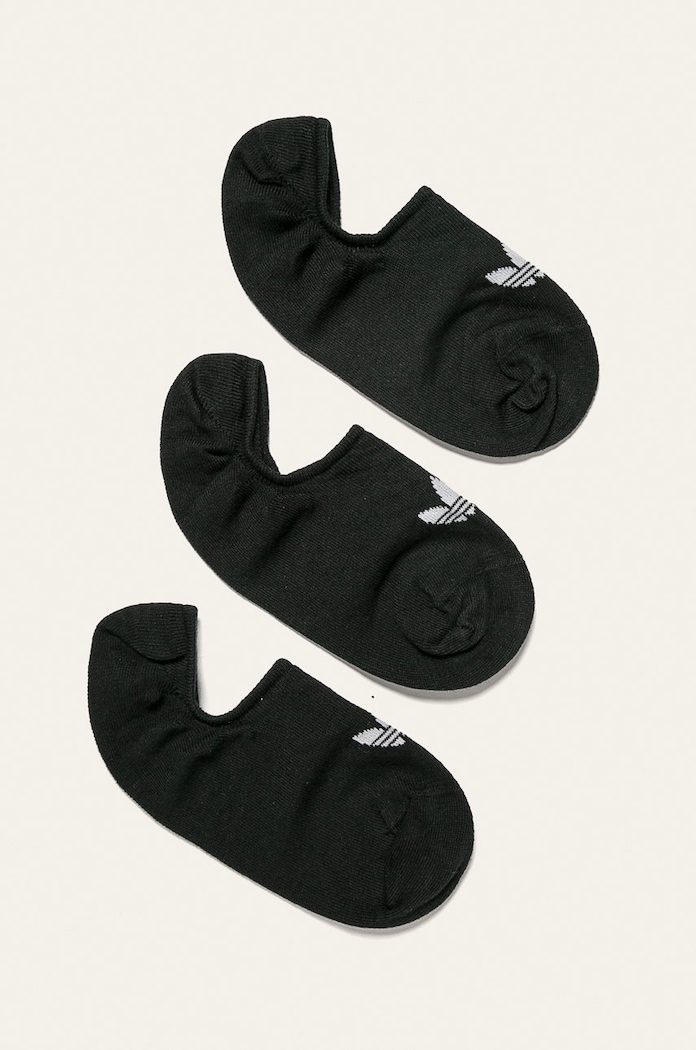 Členkové ponožky adidas Originals (3-pak) krátke ponožky čierna FM0677