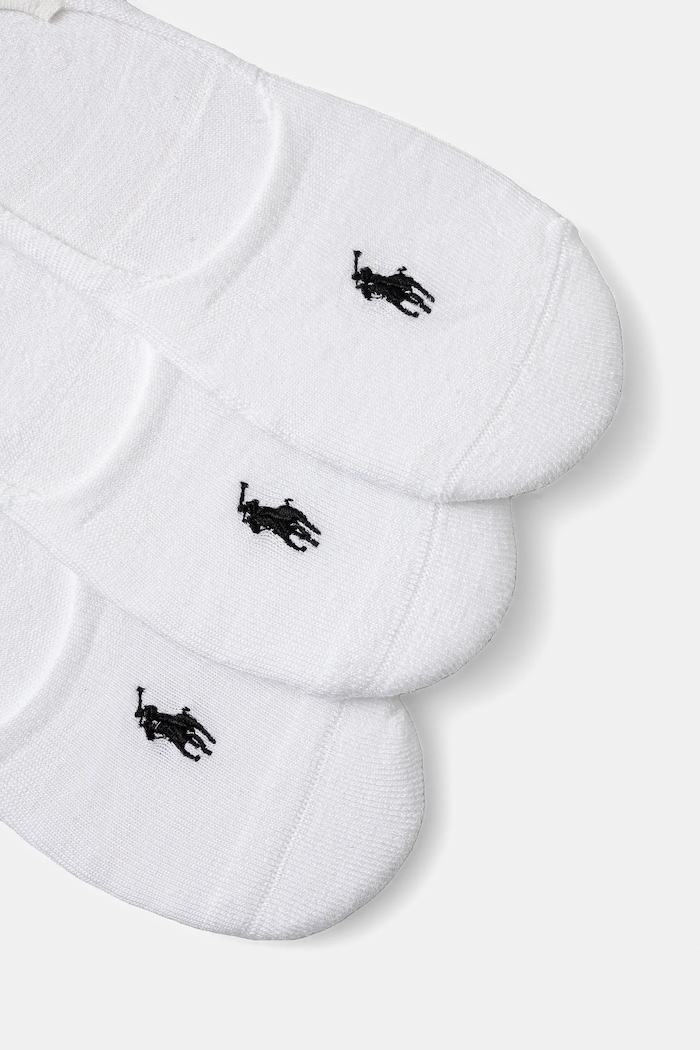 Îmbrăcăminte Polo Ralph Lauren șosete scurte (3-pack) 455747505002 alb
