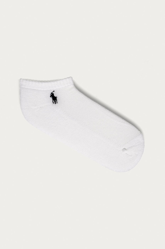 Polo Ralph Lauren - Sokne (6-pack) niske čarape bijela 455747502003