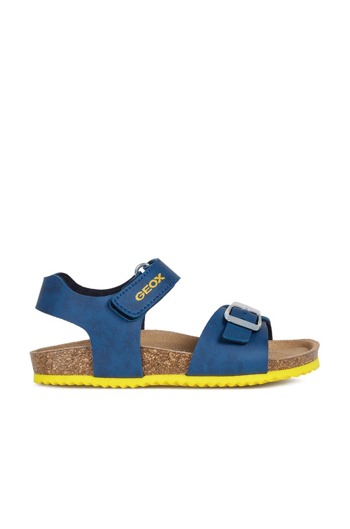 Geox - Detské sandále imitácia kože modrá J028LB.000BC.24.27
