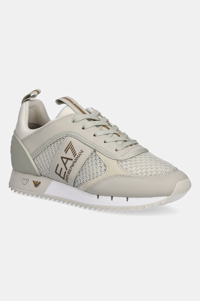 EA7 Emporio Armani pantofi textil bej X8X027.XK050.D