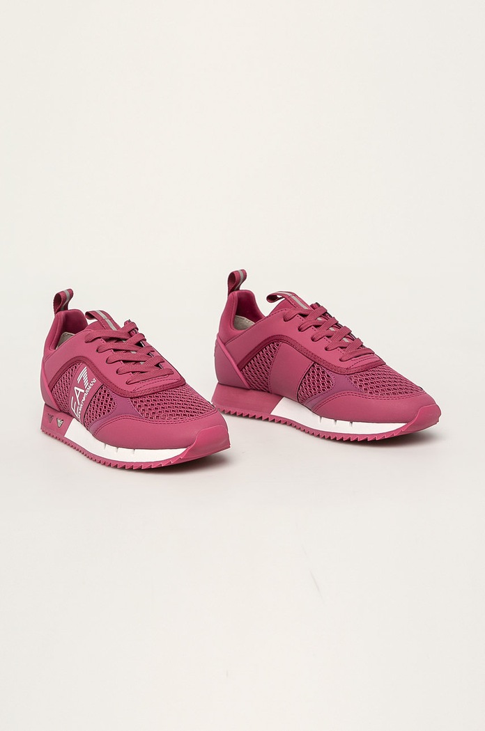 EA7 Emporio Armani - Buty X8X027.XK050.D X8X027.XK050.D fioletowy SS25