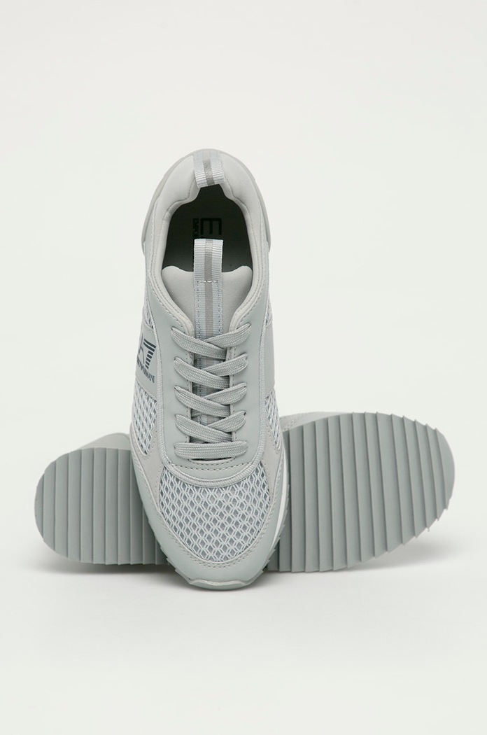 EA7 Emporio Armani - Buty X8X027.XK050.D szary X8X027.XK050.D