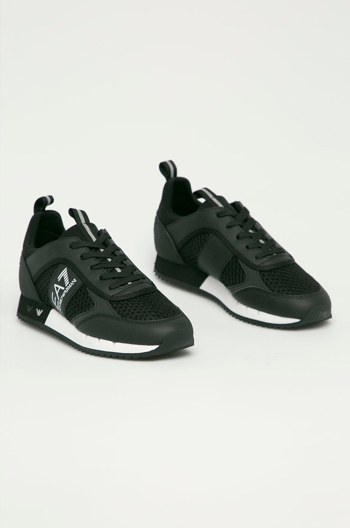 EA7 Emporio Armani - Buty X8X027.XK050.D X8X027.XK050.D czarny SS25