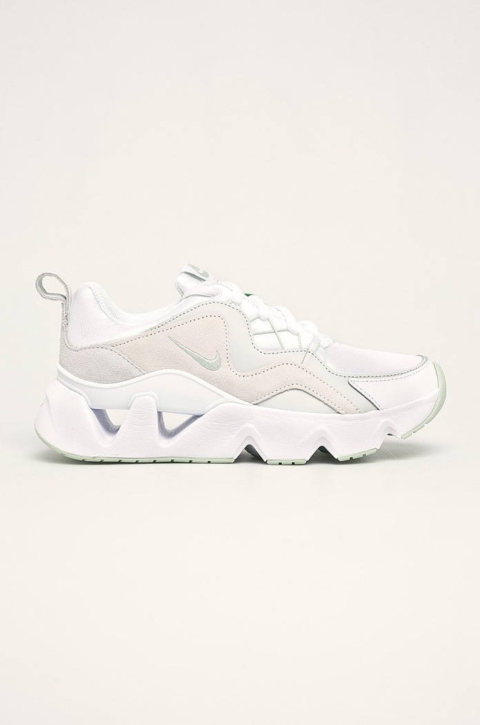 Nike - Buty RYZ 365 skóra zamszowa biały BQ4153