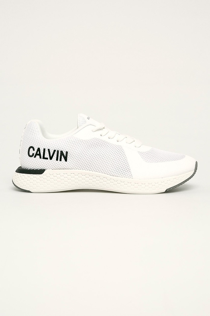 Calvin Klein Jeans - Pantofi textil alb R7809