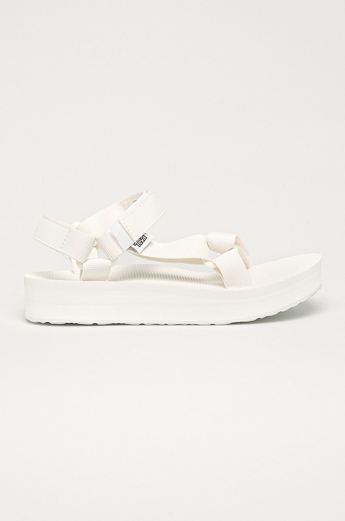 Teva σανδάλια γυναικεία Midform Universal ίσια πλατφόρμα λευκό 1090969