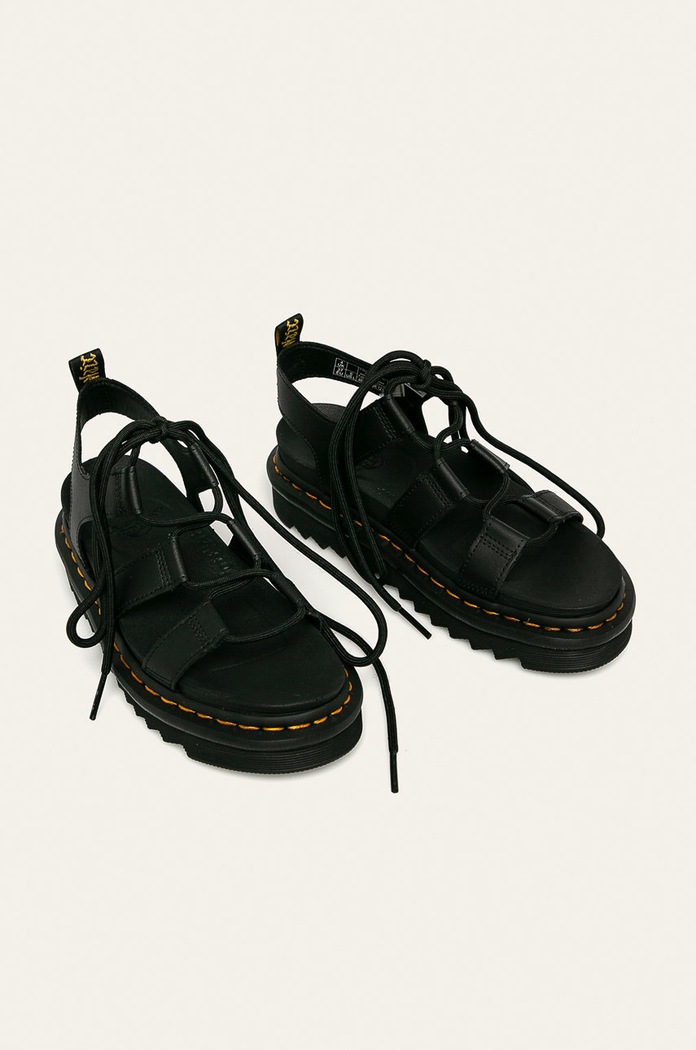Dr. Martens - Кожени сандали Nartilla DM24641001 черен SS22