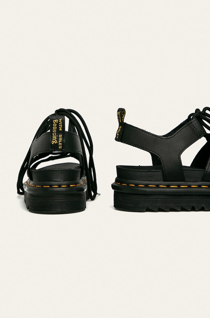 Обувки Dr. Martens - Кожени сандали Nartilla DM24641001 черен