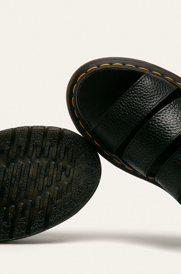 Dr. Martens - Шкіряні сандалі Clarissa Ii Quad чорний 24476001
