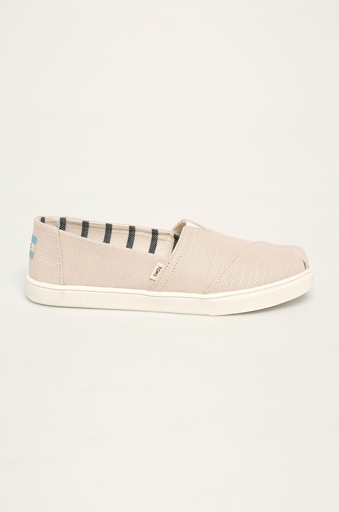 Toms - Espadrile Classic textil bej 10013500