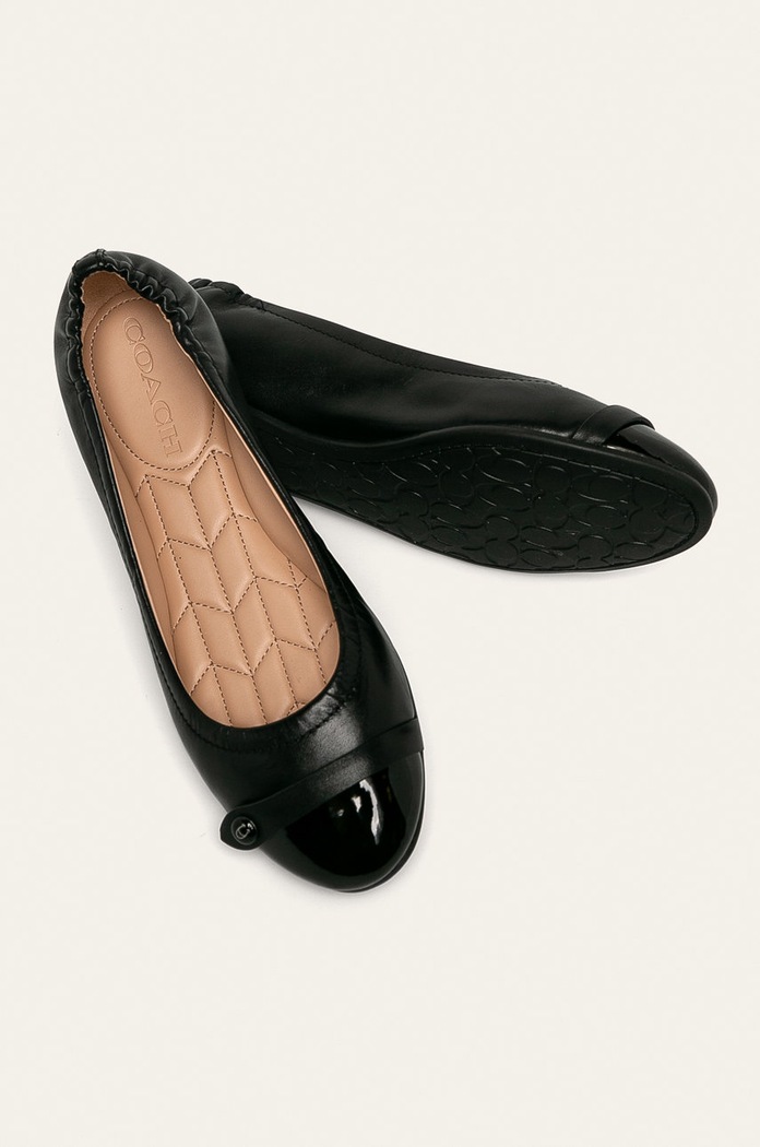 Coach - Balerini de piele negru G4377