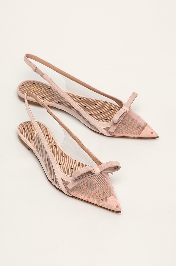 Red Valentino - Balerina TQ0S0C35VQI rózsaszín SS20