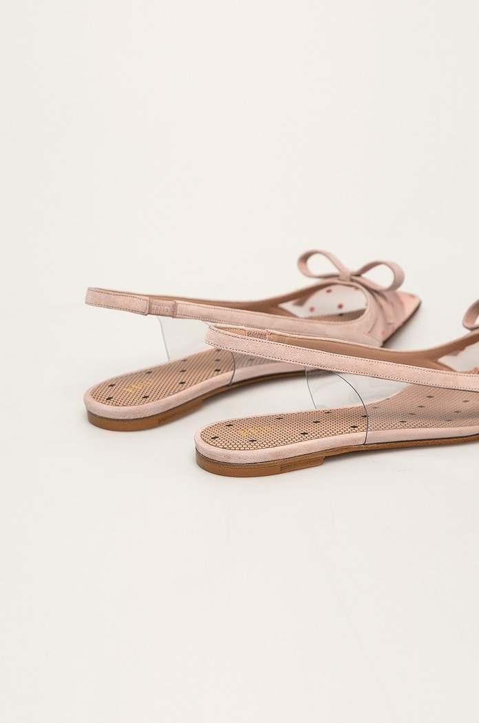 Cipők Red Valentino - Balerina TQ0S0C35VQI rózsaszín